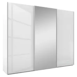 Schwebet&uuml;renschrank in Wei&szlig;