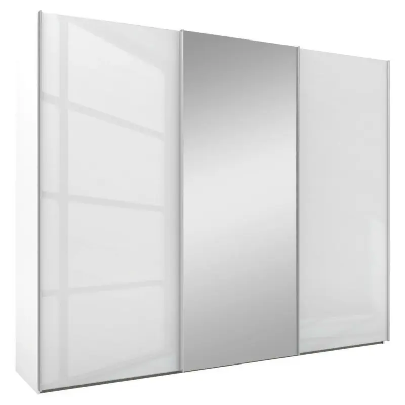 Schwebet&uuml;renschrank in Wei&szlig;