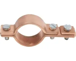 Erdungsschelle 1/2" Kupfer 21,0/18,7 mm