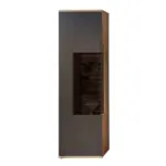 XXXLutz Lauterach - Ihr Möbelhaus bei Bregenz Vitrine in Graphitfarben, Eichefarben