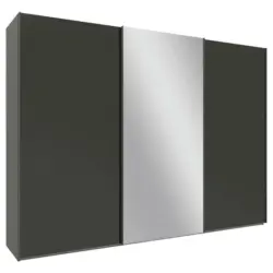 Schwebet&uuml;renschrank in Anthrazit