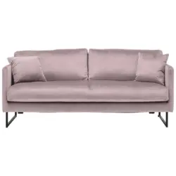 2,5-Sitzer in Samt Flieder