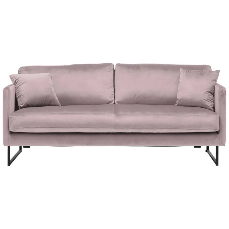 2,5-Sitzer in Samt Flieder