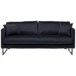 2,5-Sitzer in Samt Schwarz