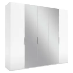 Dreht&uuml;renschrank in Wei&szlig;