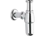 Hornbach Waschtischsiphon Grohe 1 1/4" chrom ohne Ventil