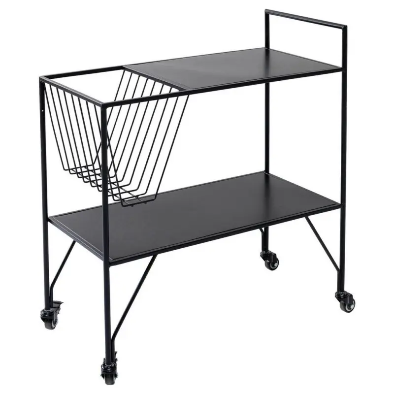 Servierwagen in Schwarz