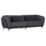 XXXLutz Lauterach - Ihr Möbelhaus bei Bregenz Bigsofa in Flachgewebe Schwarz, Dunkelgrau