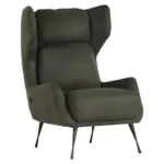 XXXLutz Lauterach - Ihr M&ouml;belhaus bei Bregenz Ohrensessel in Mikrofaser Dunkelgr&uuml;n