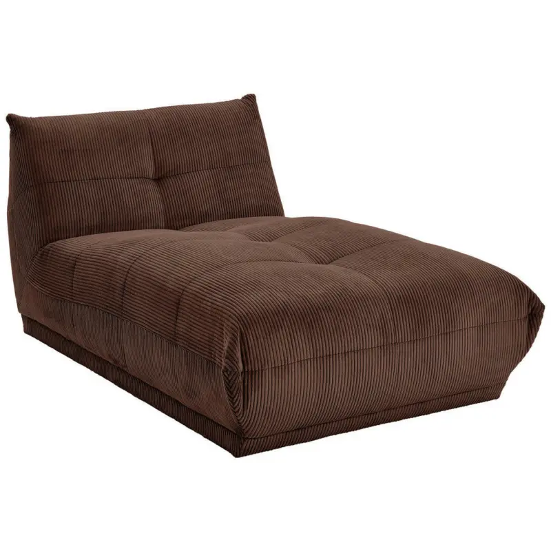 Sofaelement in Kord Braun