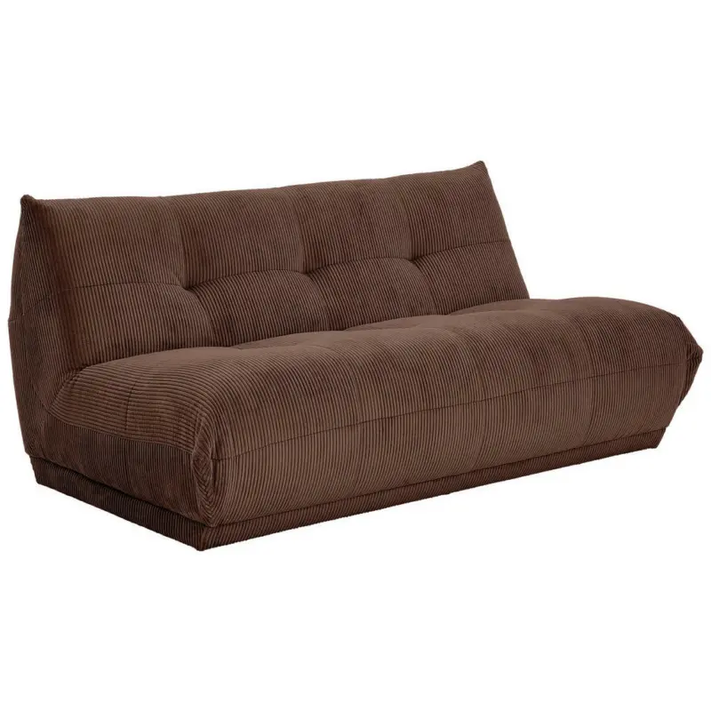 Sofaelement in Kord Braun