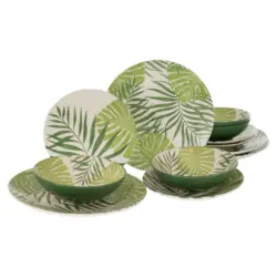 Kombiservice Tropicana Grün 12-teilig