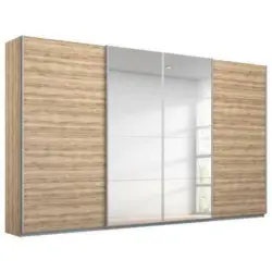 Schwebetürenschrank in Eiche San Remo