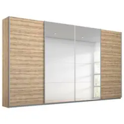 Schwebetürenschrank in Eiche San Remo