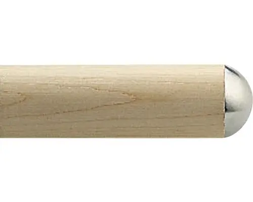 Handlaufendkappen Messing matt/chrom Ø 51 mm (Pack=2 Stück)