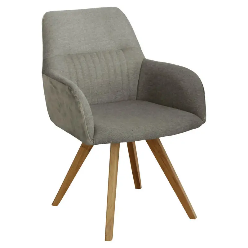 Armlehnstuhl in Webstoff