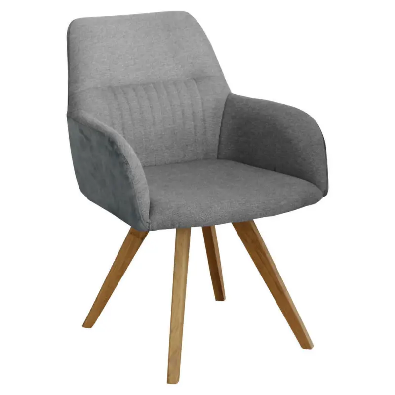 Armlehnstuhl in Webstoff