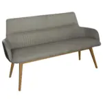 XXXLutz Lauterach - Ihr Möbelhaus bei Bregenz Sitzbank 157/88/62,5 cm in Taupe, Eichefarben