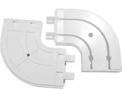 Rundbogen GE2 mit Endstücken 90° Außenbogen 2 Stk.