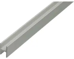 H-Profil Aluminium silber 9,1 x 12 x 1,3 mm 1,3 mm , 1 m