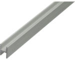 Hornbach H-Profil Aluminium silber 13,5 x 22 x 1,75 mm 1,75 mm , 1 m