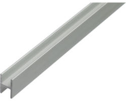 H-Profil Aluminium silber 22 x 30 x 1,5 mm 1,5 mm , 2 m
