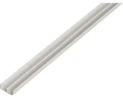 PVC weiß 6,5 x 5 x 16 mm 1,0 mm , 1 m