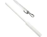 Hornbach Schleuderstab Metall weiß 100 cm 2 Stk.