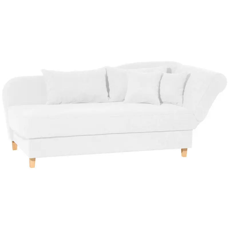 Récamiere in Velours Creme