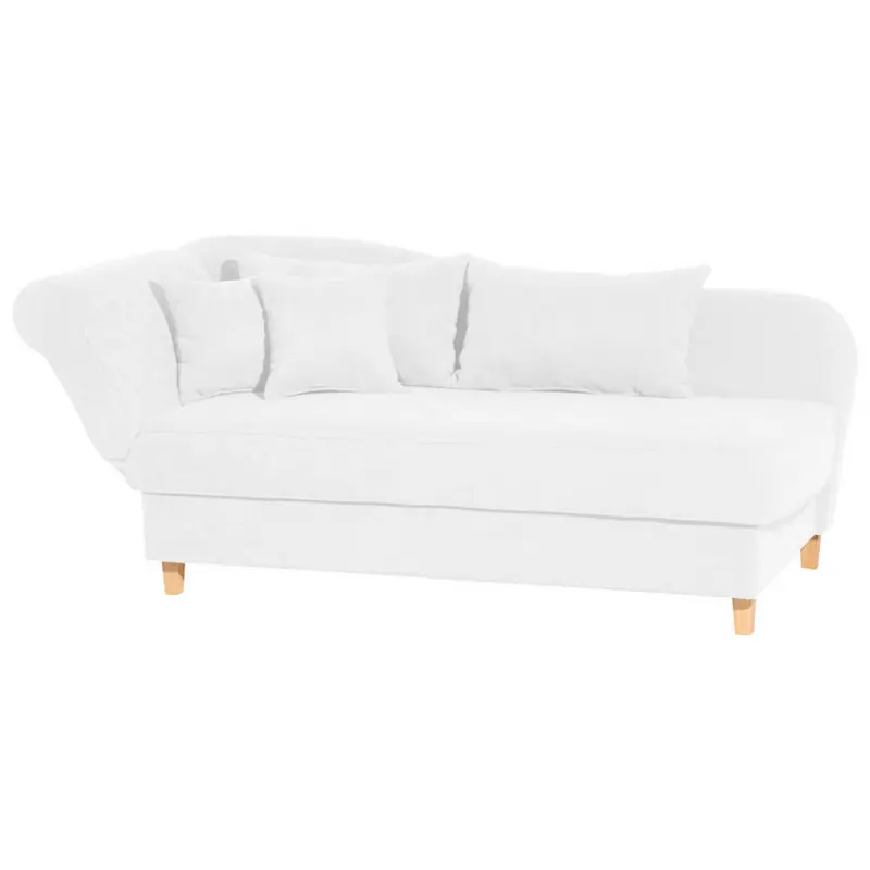 Récamiere in Velours Creme