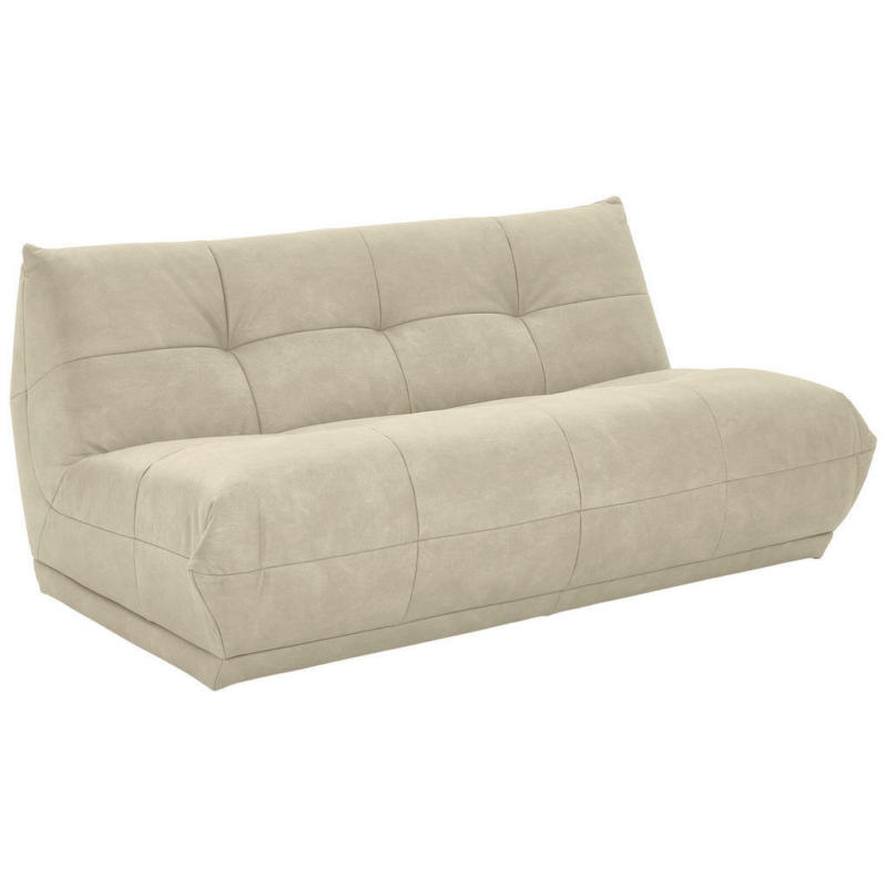 Sofaelement in Lederlook Creme