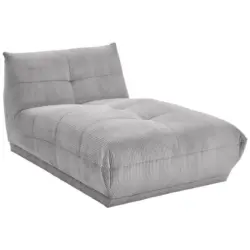 Sofaelement in Kord Grau