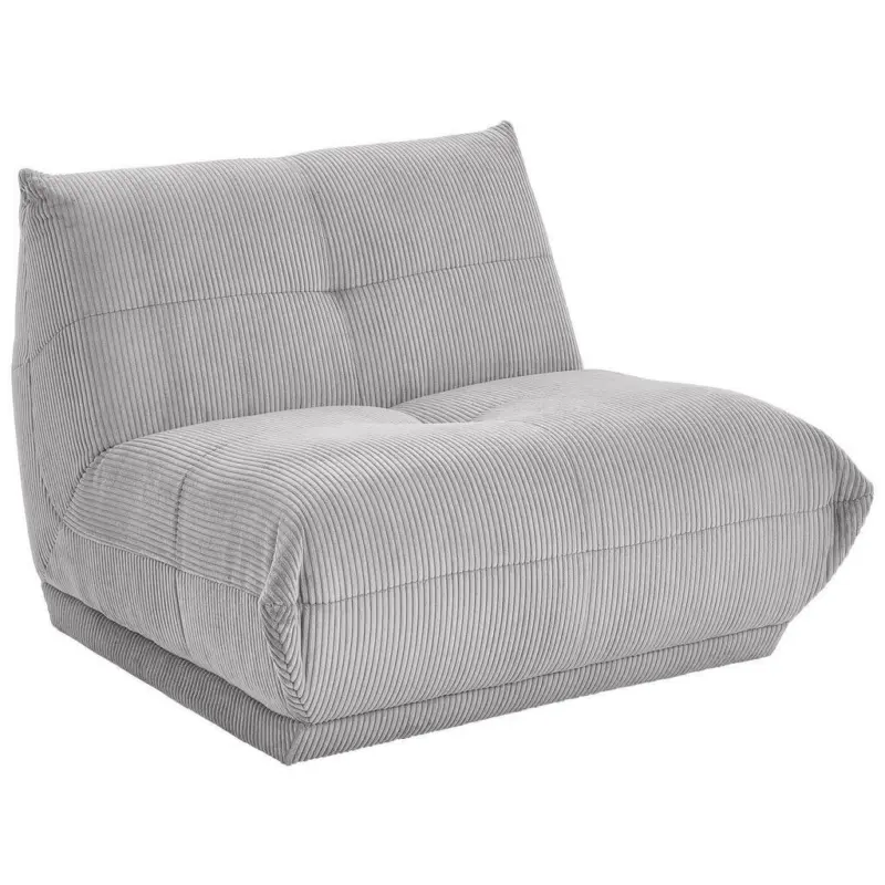 Sofaelement in Kord Grau