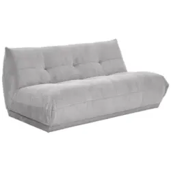 Sofaelement in Kord Grau