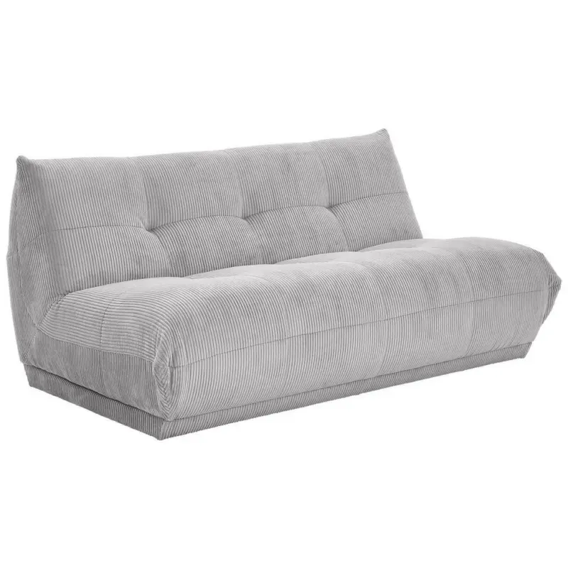 Sofaelement in Kord Grau