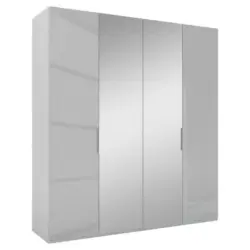 Dreht&uuml;renschrank in Grau