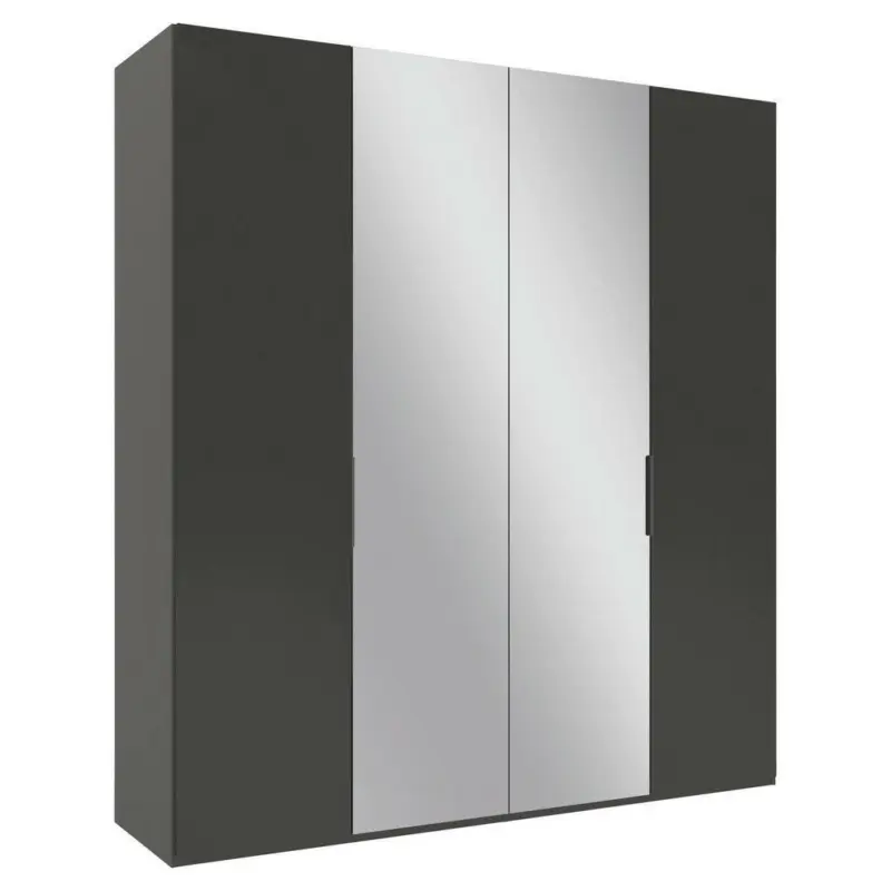 Dreht&uuml;renschrank in Anthrazit