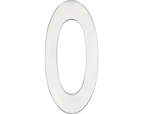 Hausnummer Intersteel 0 150x3 mm edelstahl
