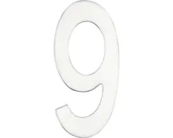 Hausnummer Intersteel 9 150x3 mm edelstahl