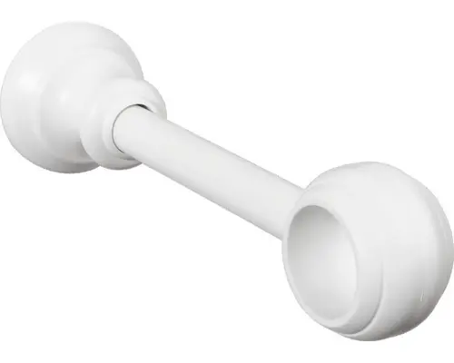 Träger geschlossen 1-läufig für Bifo weiß Ø 28 mm