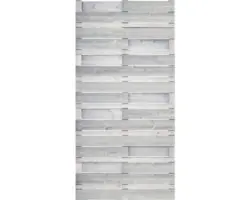 Zaunelement Vintage Design 90x180 cm bunt