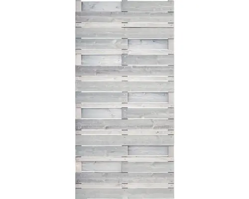 Zaunelement Vintage Design 90x180 cm bunt