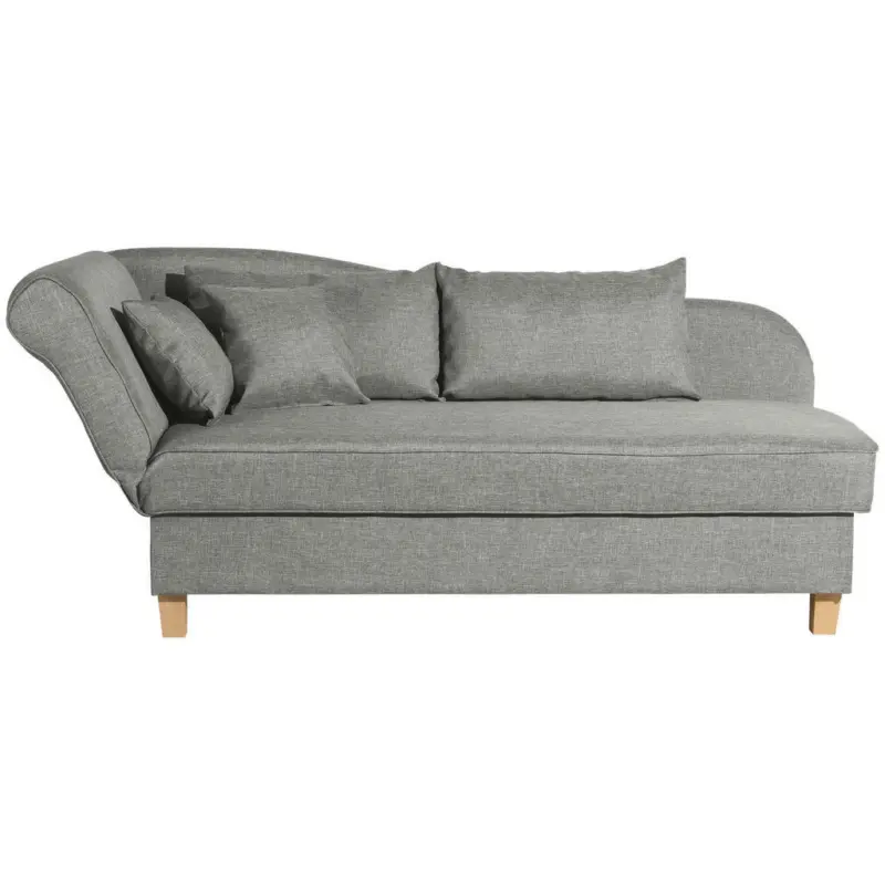 R&eacute;camiere in Flachgewebe Hellgrau