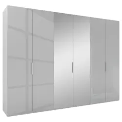 Dreht&uuml;renschrank in Grau