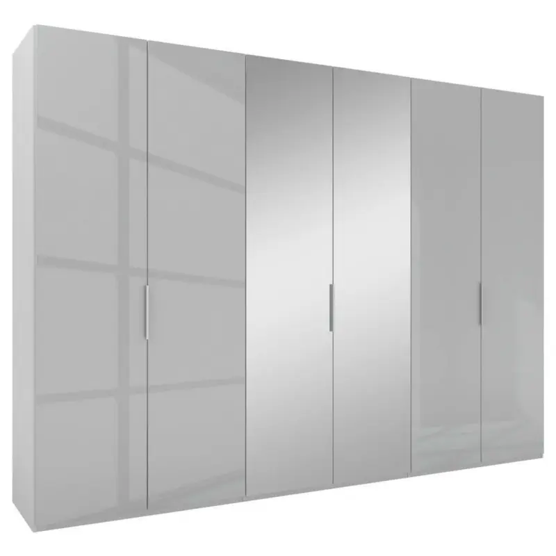 Dreht&uuml;renschrank in Grau