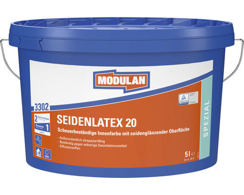 MODULAN 3302 Seidenlatex 20 weiß 5 l