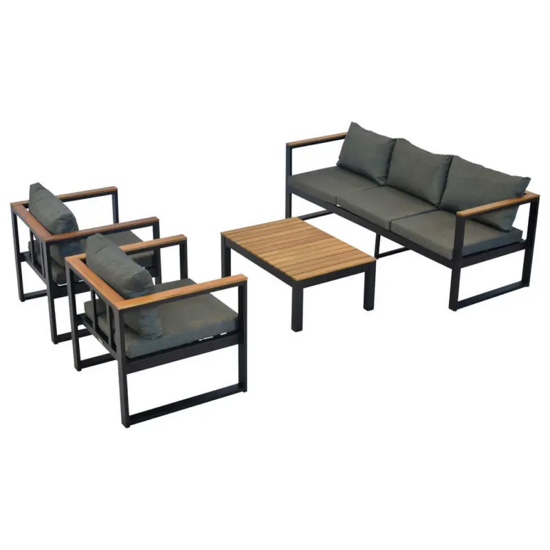 Loungegarnitur 4-teilig