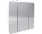 Hornbach LED-Spiegelschrank Fackelmann Milano 3-türig 90x78x15,5 cm weiß