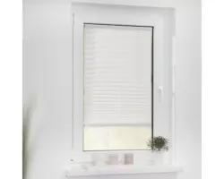 Lichtblick Faltplissee Haftfix weiß 65x130 cm inkl. Saugnäpfe