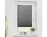 Hornbach Lichtblick Faltplissee Haftfix grau 50x130 cm inkl. Saugnäpfe